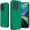 KW iPhone 14 Pro Θήκη Σιλικόνης TPU - Emerald Green - 59073.142