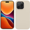 KW iPhone 14 Pro Θήκη Σιλικόνης TPU - Cream - 59073.16