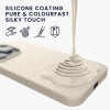 KW iPhone 14 Pro Θήκη Σιλικόνης TPU - Cream - 59073.16
