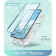 i-Blason iPhone 14 Pro Cosmo Σκληρή Θήκη με Πλαίσιο Σιλικόνης και Προστασία Οθόνης - Blue Fly