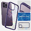 Spigen iPhone 14 Pro Ultra Hybrid Σκληρή Θήκη με Πλαίσιο Σιλικόνης - Deep Purple