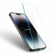 Spigen iPhone 14 Pro Max GLAS.tR Slim Privacy HD 2.5D Αντιχαρακτικό Γυαλί Οθόνης 9H - Clear / Black - AGL05211