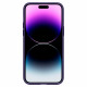 Spigen iPhone 14 Pro Liquid Air Θήκη Σιλικόνης - Deep Purple