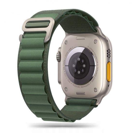 Tech-Protect Λουράκι Apple Watch 2 / 3 / 4 / 5 / 6 / 7 / 8 / 9 / SE - 38 / 40 / 41 mm Nylon Pro - Military Green