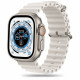 Tech-Protect Λουράκι Apple Watch 2 / 3 / 4 / 5 / 6 / 7 / 8 / 9 / SE / ULTRA / ULTRA 2 - 42 / 44 / 45 / 49 mm IconBand Pro Λαστιχένιο - Beige