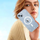 Tech-Protect iPhone 14 Pro Max Flexair Hybrid MagSafe Σκληρή Θήκη με Πλαίσιο Σιλικόνης και MagSafe - Glitter