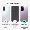 KW Xiaomi Redmi Note 11 Pro+ 5G Θήκη Σιλικόνης TPU - Metallic Pink - 59142.65