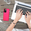 KW Xiaomi Redmi Note 11 Pro+ 5G Θήκη Σιλικόνης TPU - Metallic Pink - 59142.65