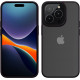 KW iPhone 14 Pro Σκληρή Θήκη με Πλαίσιο Σιλικόνης - Magenta Purple / Matte Διάφανη - 59091.197