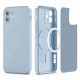 Tech-Protect iPhone 11 Icon Magsafe Θήκη Σιλικόνης TPU - Sky Blue