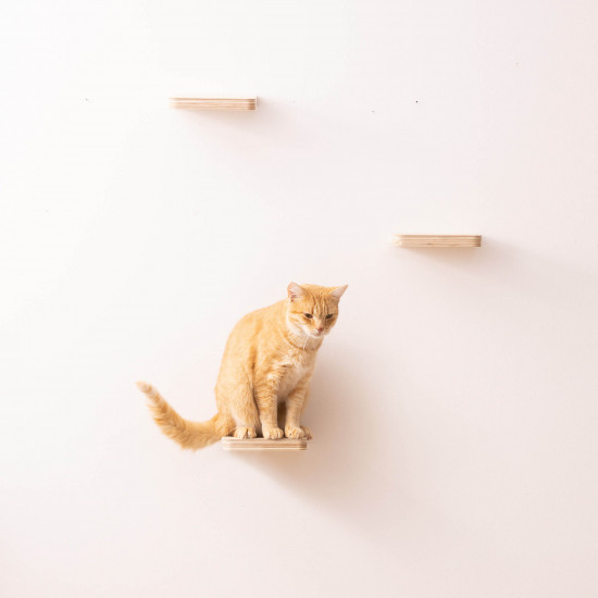 Navaris Επιτοίχια Σκαλοπάτια Αναρρίχησης για Γάτες - Beige - 59243.01