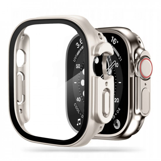 Tech-Protect Θήκη Apple Watch Ultra / Ultra 2 - 49MM Defense 360 με Προστασία Οθόνης - Titanium