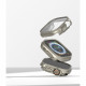 Ringke Θήκη Apple Watch Ultra / Ultra 2 - 49MM Slim - 2 Τεμάχια - Διάφανο - Titanium Grey