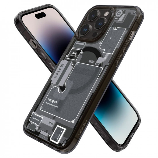 Spigen iPhone 14 Pro Max Ultra Hybrid Mag Σκληρή Θήκη με Πλαίσιο Σιλικόνης Και MagSafe - Zero One