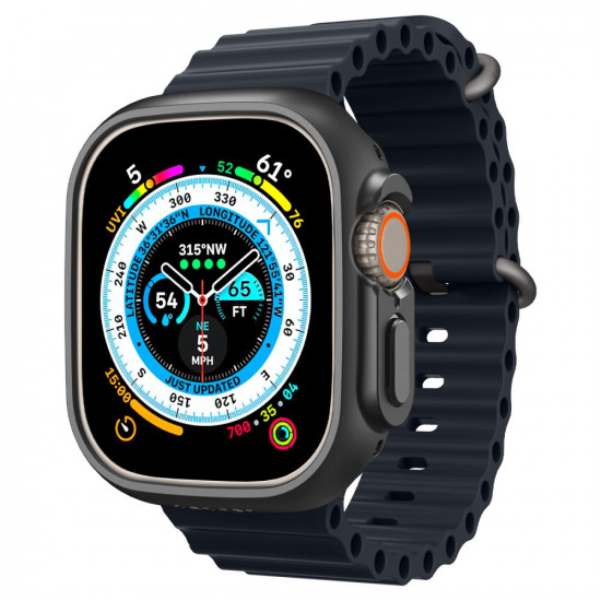 Spigen Θήκη Apple Watch Ultra / Ultra 2 - 49MM Thin Fit - Black