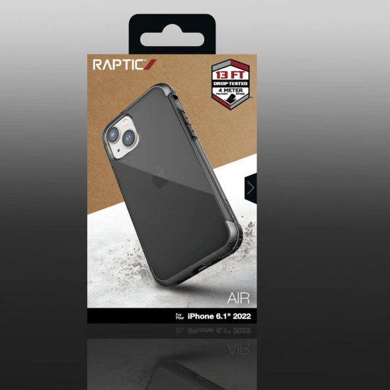 X-Doria Raptic iPhone 14 Air Case Θήκη Σιλικόνης - Grey