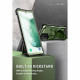 Supcase Samsung Galaxy S23 Ultra Armorbox 2 Σκληρή Θήκη με Προστασία Οθόνης και Stand - Green
