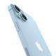 Spigen iPhone 14 / iPhone 14 Plus / iPhone 15 / iPhone 15 Plus Optik.TR EZ Fit Αντιχαρακτικό Γυαλί για την Κάμερα - 2 Τεμάχια - Blue