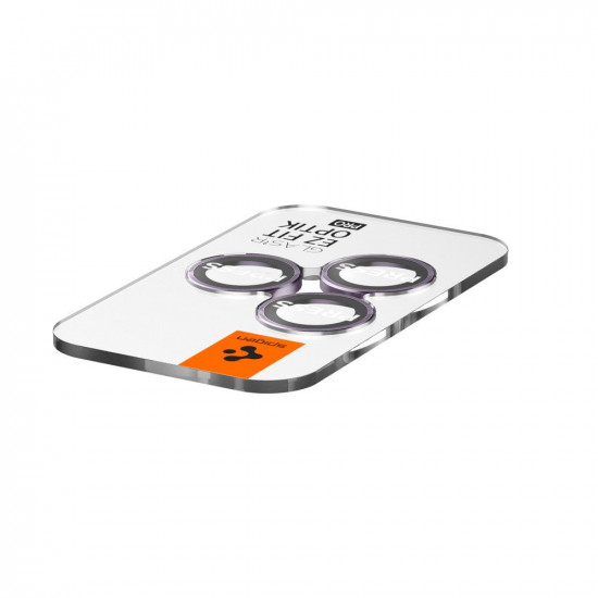 Spigen iPhone 14 Pro / 14 Pro Max Optik.TR EZ Fit Αντιχαρακτικό Γυαλί για την Κάμερα - 2 Τεμάχια - Deep Purple