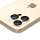 Spigen iPhone 14 Pro / 14 Pro Max Optik.TR EZ Fit Αντιχαρακτικό Γυαλί για την Κάμερα - 2 Τεμάχια - Gold