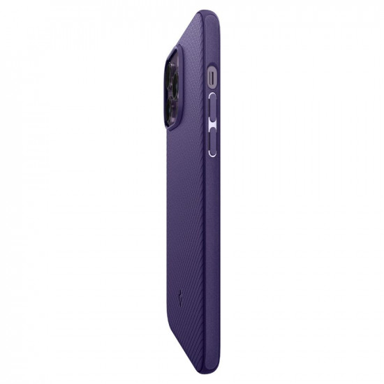 Spigen iPhone 14 Pro Max Mag Armor Σκληρή Θήκη Aramid Fiber με MagSafe - Deep Purple