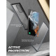 Supcase Samsung Galaxy S23 Ultra Edge XT Σκληρή Θήκη με Προστασία Οθόνης - Black