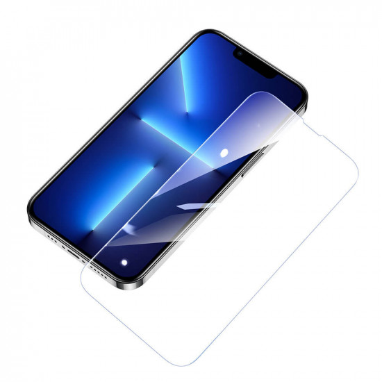 Joyroom iPhone 14 Pro Max Knight Series 2.5D 9H Full Screen Tempered Glass Σετ με 5 Αντιχαρακτικά Γυαλιά Οθόνης - Clear - JR-DH08