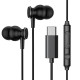 Joyroom JR-EC04 Handsfree Ακουστικά με Ενσωματωμένο Μικρόφωνο - Black