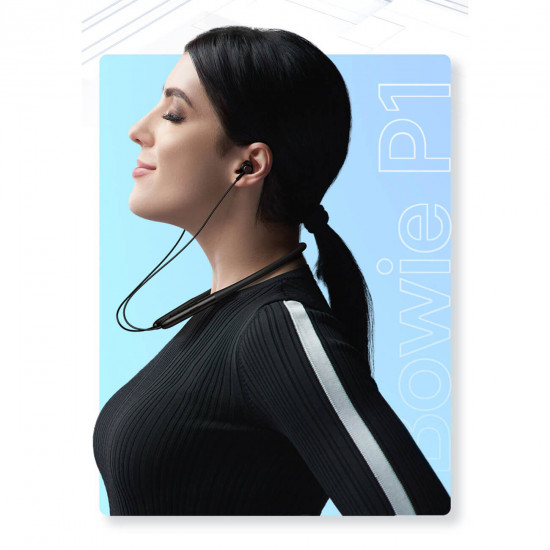 Baseus Bowie P1 Bluetooth 5.2 - Ασύρματα Αθλητικά Ακουστικά - Black