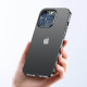 Joyroom iPhone 14 Pro Max - 14Q Case Θήκη Σιλικόνης - Διάφανη / Black
