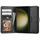 Tech-Protect Samsung Galaxy S23 Ultra Θήκη Πορτοφόλι Stand από Δερματίνη - Black