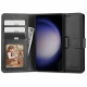 Tech-Protect Samsung Galaxy S23+ Θήκη Πορτοφόλι Stand από Δερματίνη - Black