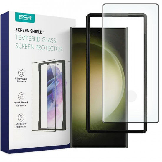 ESR Samsung Galaxy S23 Ultra Screen Shield 2.5D 0.3mm 9H Tempered Glass Αντιχαρακτικό Γυαλί Οθόνης - Διάφανο