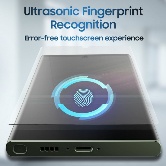 Whitestone Samsung Galaxy S23 Ultra Dome Glass 9H 2.5D Ανταλλακτικό Αντιχαρακτικό Γυαλί Οθόνης - Διάφανο