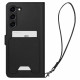 Spigen Samsung Galaxy S23 Wallet S Plus Θήκη Πορτοφόλι από Δερματίνη - Black