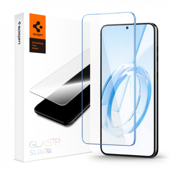 Spigen Samsung Galaxy S23+ GLAS.tR Slim 0.2mm 2.5D Tempered Glass Αντιχαρακτικό Γυαλί Οθόνης 9H - Clear - AGL05955