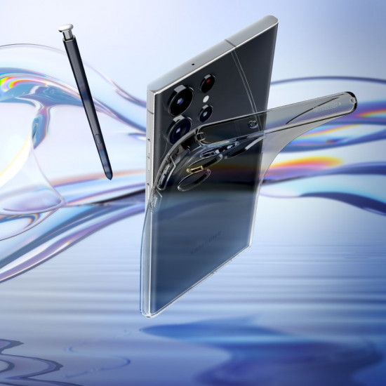 Spigen Samsung Galaxy S23 Ultra Liquid Crystal Θήκη Σιλικόνης - Space Crystal