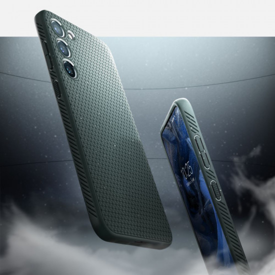 Spigen Samsung Galaxy S23+ Liquid Air Θήκη Σιλικόνης - Abyss Green