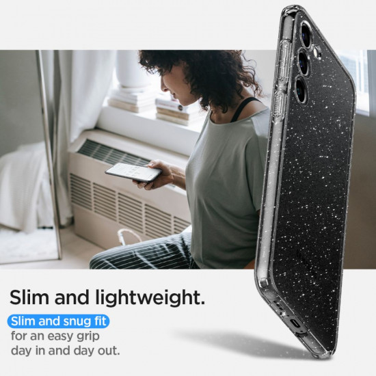 Spigen Samsung Galaxy S23+ Liquid Crystal Θήκη Σιλικόνης - Glitter Crystal
