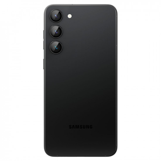 Spigen Samsung Galaxy S23 / Samsung Galaxy S23+ Optik.TR EZ Fit Αντιχαρακτικό Γυαλί για την Κάμερα - 2 Τεμάχια - Black