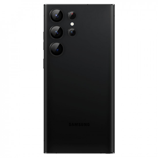 Spigen Samsung Galaxy S23 Ultra Optik.TR EZ Fit Αντιχαρακτικό Γυαλί για την Κάμερα - 2 Τεμάχια - Black
