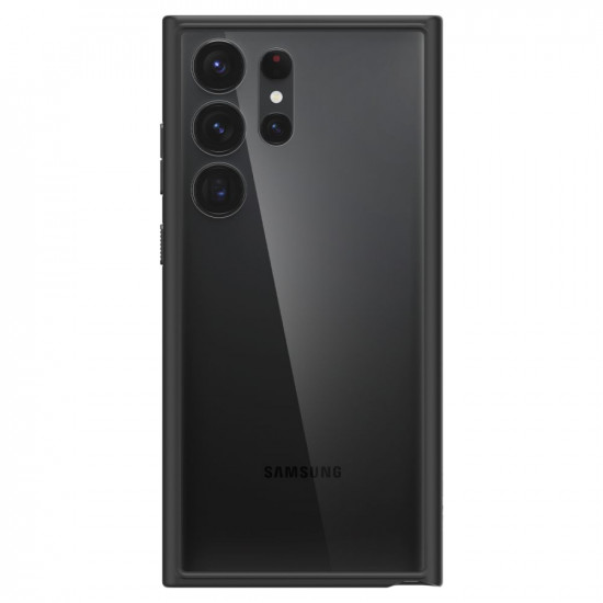Spigen Samsung Galaxy S23 Ultra - Ultra Hybrid Σκληρή Θήκη με Πλαίσιο Σιλικόνης - Matte Black