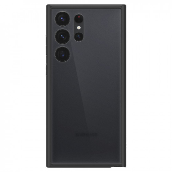 Spigen Samsung Galaxy S23 Ultra - Ultra Hybrid Σκληρή Θήκη με Πλαίσιο Σιλικόνης - Frost Black