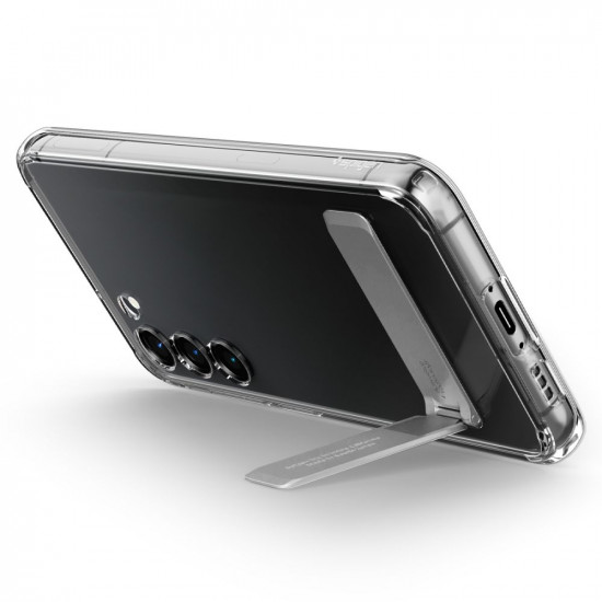 Spigen Samsung Galaxy S23 - Ultra Hybrid S Σκληρή Θήκη με Πλαίσιο Σιλικόνης - Crystal Clear