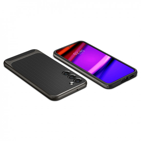 Spigen Samsung Galaxy S23+ Neo Hybrid Θήκη με Σκληρό Πλαίσιο - Gunmetal
