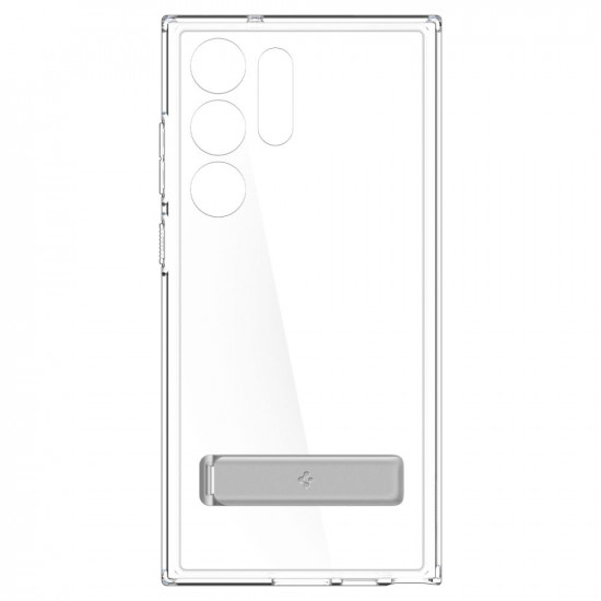 Spigen Samsung Galaxy S23 Ultra - Ultra Hybrid S Σκληρή Θήκη με Πλαίσιο Σιλικόνης - Crystal Clear