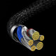Baseus MVP 2 Elbow Cable 20W - Καλώδιο Δεδομένων και Φόρτισης Type-C to Lightning 1M - Black - CAVP000201