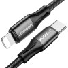 Joyroom S-1024N1-PD PD 20W - Καλώδιο Δεδομένων και Φόρτισης Type-C to Lightning 1M - Black