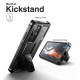 Tech-Protect Samsung Galaxy S23 Ultra Kevlar Pro Θήκη 360 Full Body με Προστασία Οθόνης και Stand - Black