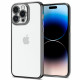 Spigen iPhone 14 Pro Optik Crystal Θήκη Σιλικόνης - Chrome Grey